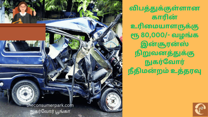 insurance claim dr v ramaraj order consumer court